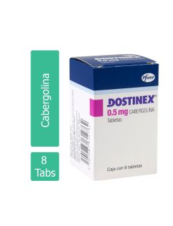 Dostinex 0.5 mg Caja Con 8 Tabletas