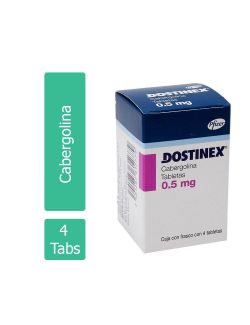 Dostinex 0.5 mg Caja Con 4 Tabletas