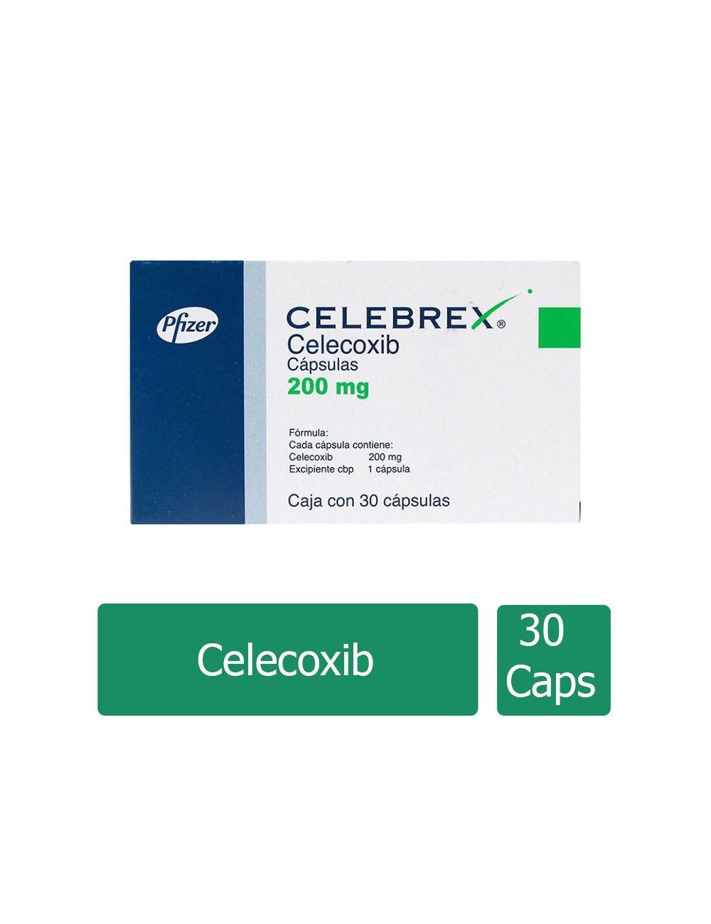 Celebrex 200 mg Caja Con 30 Cápsulas