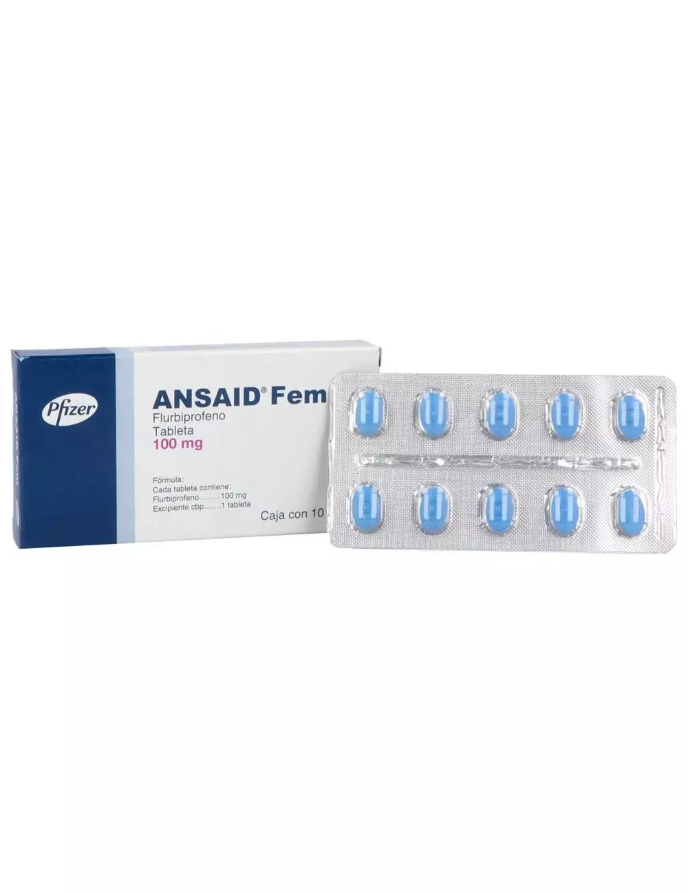 Ansaid Fem 100 mg Caja Con 10 Tabletas