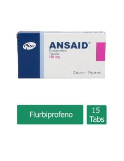 Ansaid 100 mg Caja Con 15 Tabletas Recubiertas
