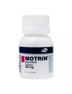 Motrin 400 mg Frasco Con 45 Tabletas