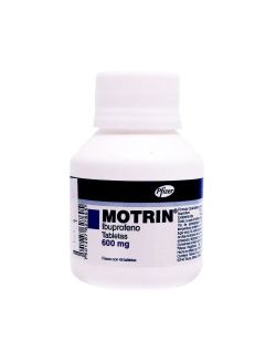 Motrin 600 mg Frasco Con 45 Tabletas