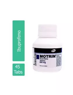 Motrin 600 mg Frasco Con 45 Tabletas