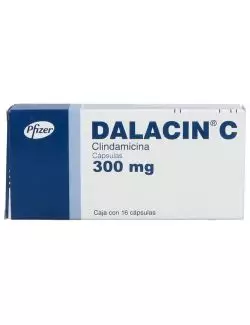 Dalacin C 300 mg Caja Con 16 Cápsulas - RX2