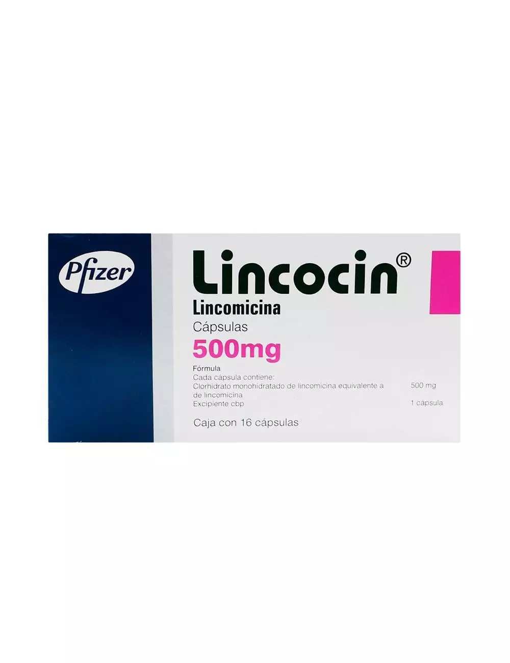 Lincocin 500 mg Caja Con 16 Cápsulas RX2