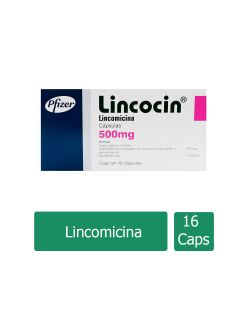 Lincocin 500 mg Caja Con 16 Cápsulas RX2