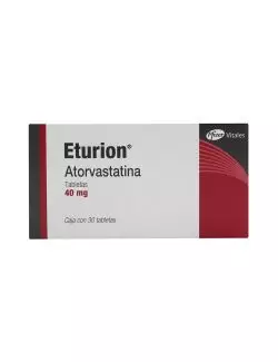 Eturion 40 mg Caja Con 30 Tabletas