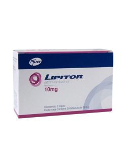 Lipitor 10 mg Caja Con 30 Tabletas