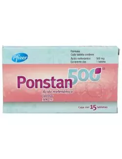 Ponstan 500 mg Caja Con 15 Tabletas