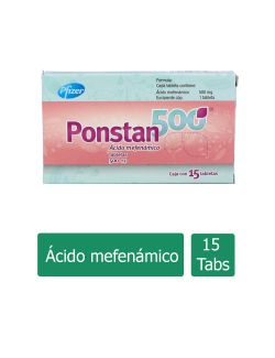 Ponstan 500 mg Caja Con 15 Tabletas