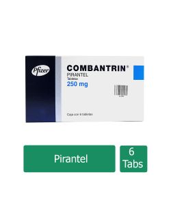 Combantrin 250 mg Caja Con 6 Tabletas