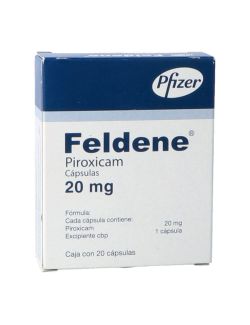 Feldene 20 mg Caja Con 20 Cápsulas