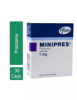 Minipres 1 mg Caja Con 30 Cápsulas