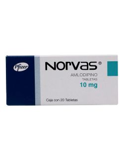 Norvas 10 mg Caja con 20 Tabletas