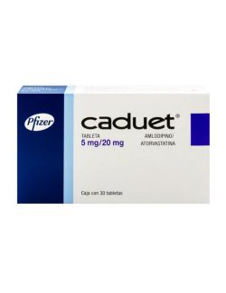 Caduet 5 mg / 20 mg Caja Con 30 Tabletas