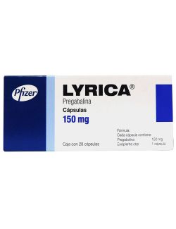Lyrica 150 mg Caja Con 28 Cápsulas