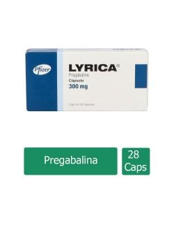 Lyrica® 300 mg - 28 Tabletas | Pregabalina | Pfizer