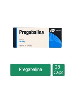Pregabalina 150 mg Caja Con 28 Cápsulas