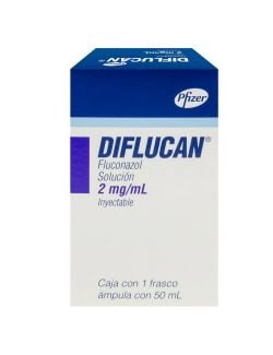 Diflucan 2 mg Caja Con Frasco Ámpula 50 mL