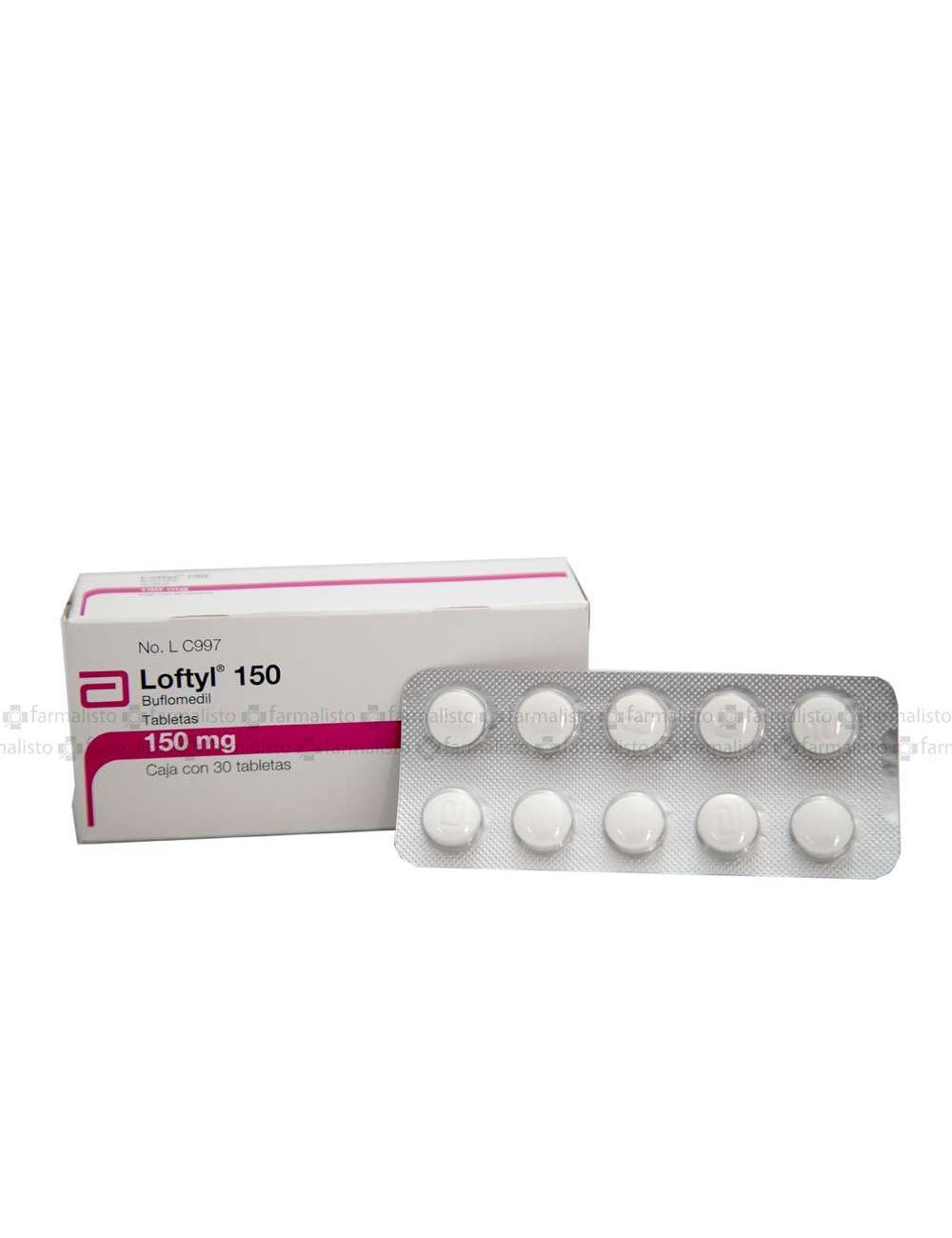 Loftyl 150 150 mg Caja Con 30 Tabletas