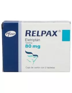 RELPAX 80 MG CAJA CON 2 TABLETAS