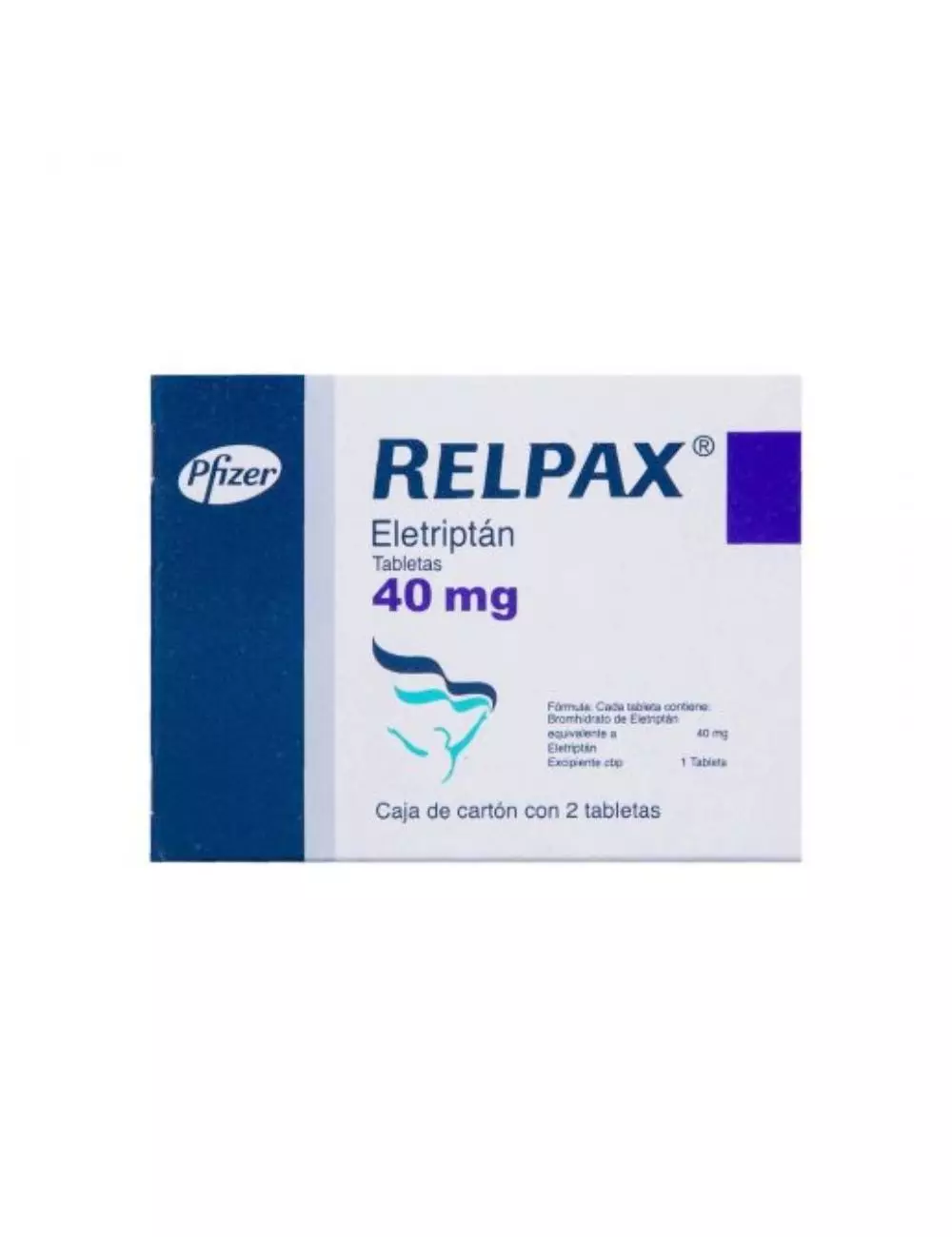 Relpax 40 mg Caja Con 2 Tabletas