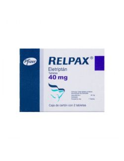Relpax 40 mg Caja Con 2 Tabletas