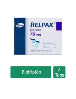 Relpax 40 mg Caja Con 2 Tabletas