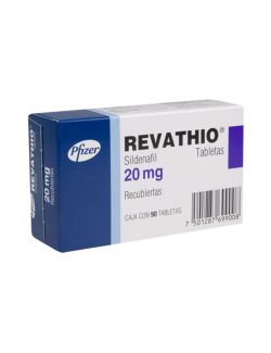 Revathio® 20 mg (Sildenafil) - 90 Tabletas - Pfizer