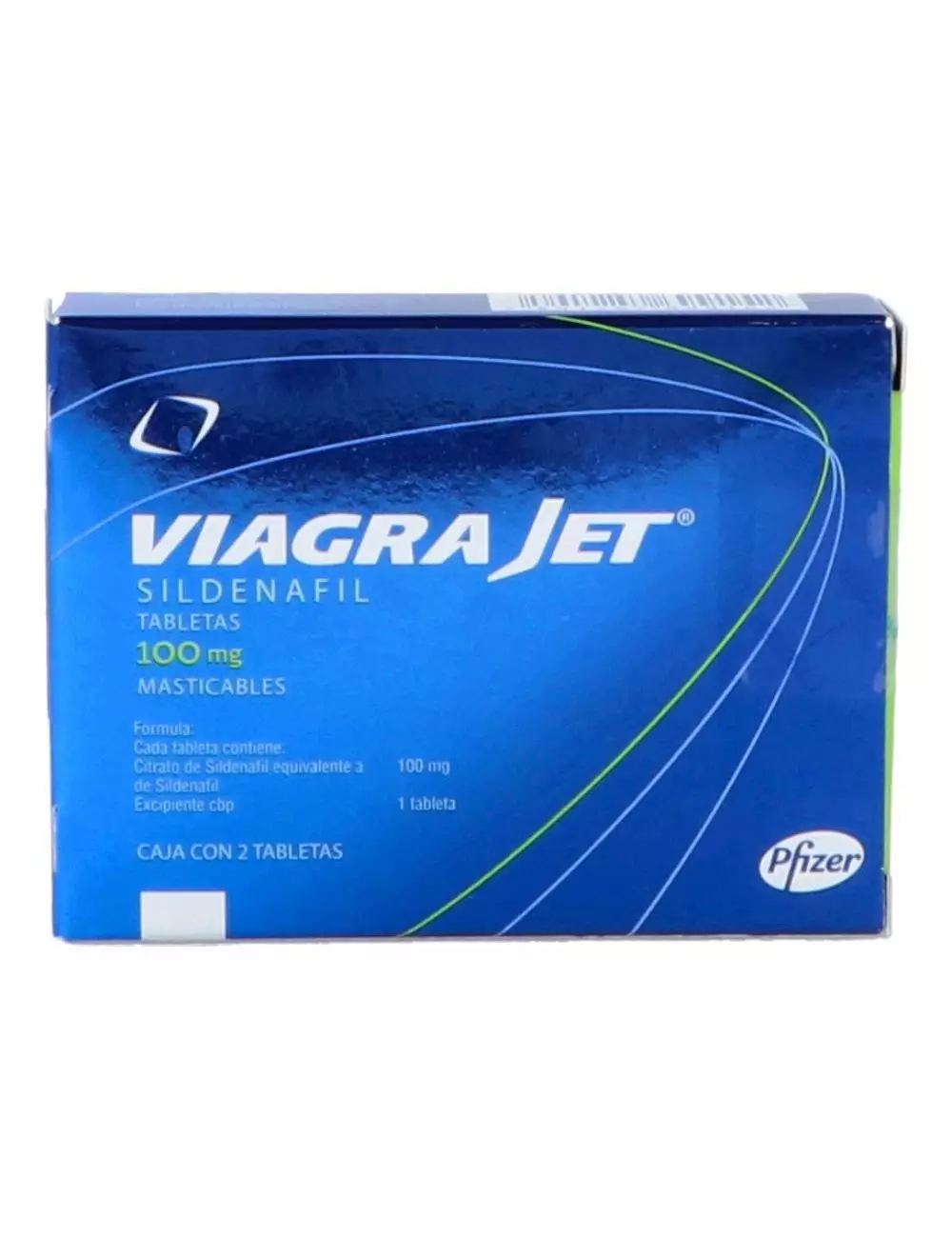 Viagra Jet 100 mg Caja Con 2 Tabletas