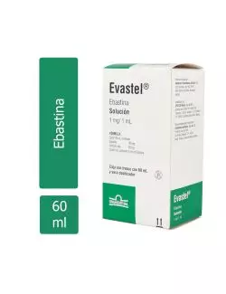 Evastel 1 mg / mL Solución Caja Con Frasco Con 60 mL