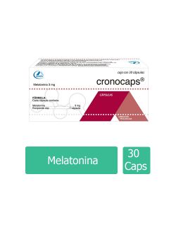 Cronocaps 3 mg Caja Con 30 Cápsulas