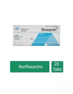 Floxacin 400 mg Caja Con 20 Tabletas RX2