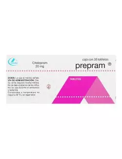 Prepram 20 mg Caja Con 30 Tabletas