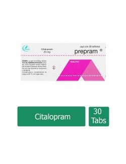 Prepram 20 mg Caja Con 30 Tabletas