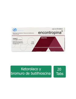 Encontropina 10 mg/20 mg Caja Con 20 Tabletas