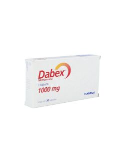 Dabex 1000 mg Caja Con  30 Tabletas