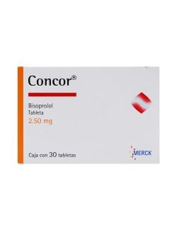 Concor 2.50 mg Caja Con 30 Grageas