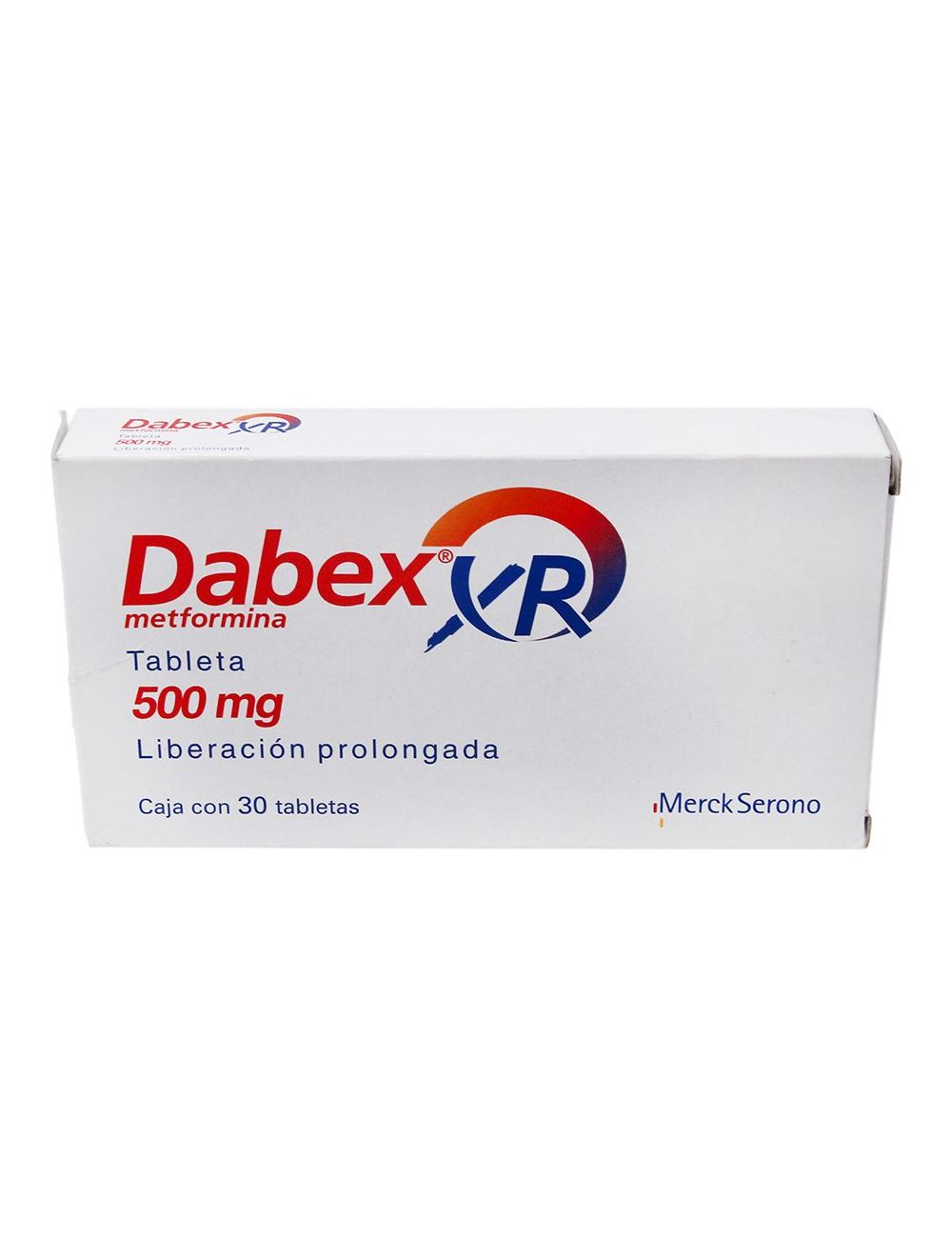Dabex Xr 500 Mg Caja Con 30 Tabletas