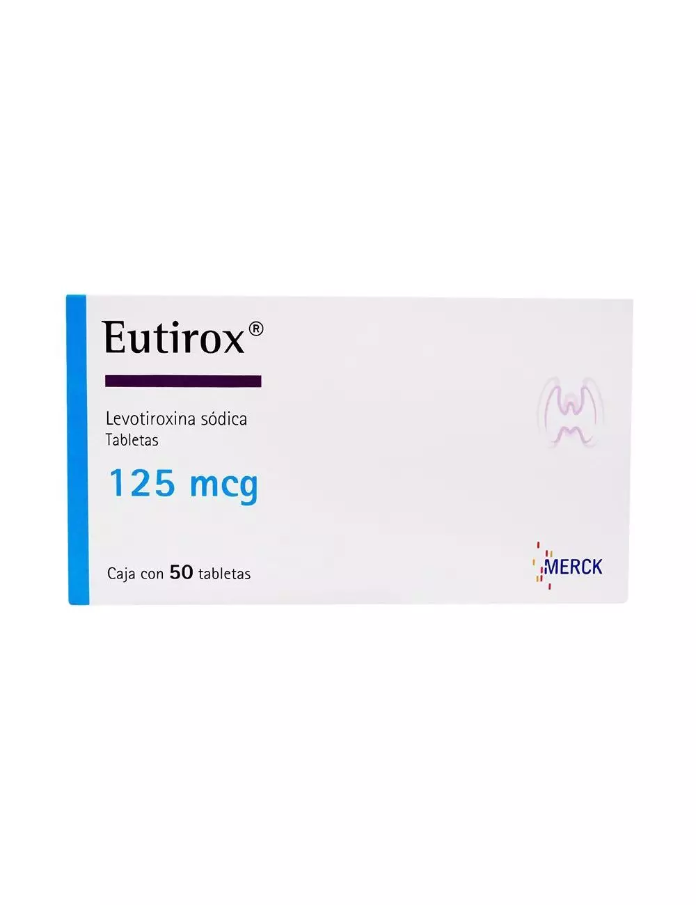 Eutirox 125 mcg Caja Con 50 Tabletas