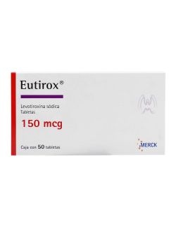 Eutirox 150 Mcg Caja Con 50 Tabletas