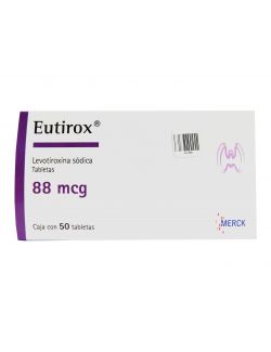 Eutirox 88 Mcg Caja Con 50 Tabletas