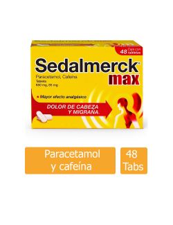 Sedalmerck Max 650 mg/65 mg 48 Tabletas
