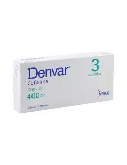 Denvar 400 mg Caja Con 3 Cápsulas - RX2