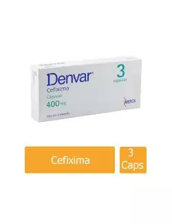 Denvar 400 mg Caja Con 3 Cápsulas - RX2