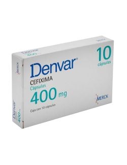 Denvar 400 mg Caja Con 10 Cápsulas RX2