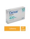 Denvar 400 mg Caja Con 10 Cápsulas RX2