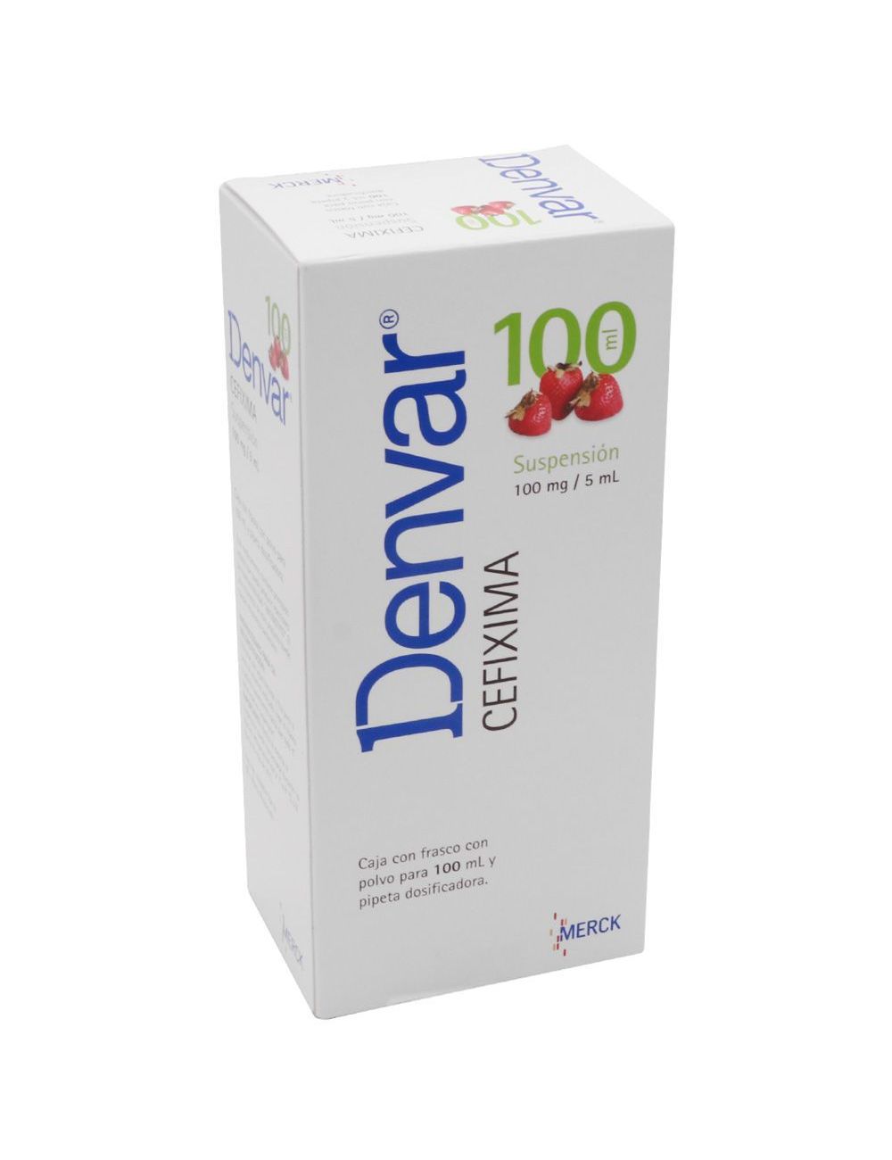 Denvar Suspensión 100 mg / 50 mL Caja Con Frasco 100 mL RX2