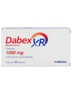 Dabex Xr 1000 Mg Caja con 30 Tabletas
